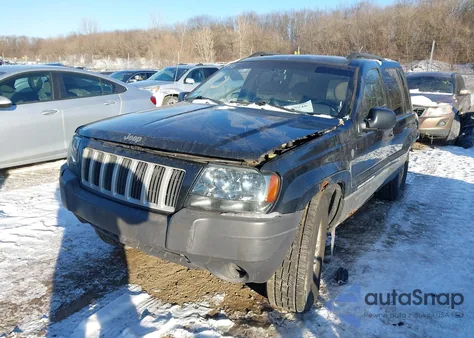 2004 Jeep Grand Cherokee Laredo z USA, uszkodzony, nr VIN 1J4GW48S74C424364